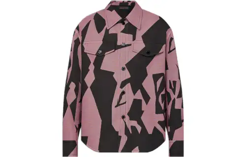 Louis Vuitton 2010 geometric-pattern shirt