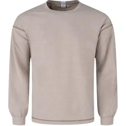 ASICS Sweatshirts Unisex Gray Crew Neck Moderate Other