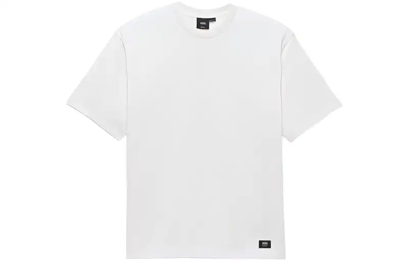 Vans T Shirts Men's White Crew Neck Moderate