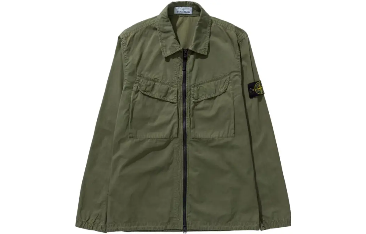 STONE ISLAND Jacket Men's Green