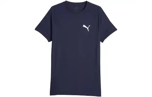 PUMA EVOSTRIPE Men's Tee T Shirt Men's Navy Blue