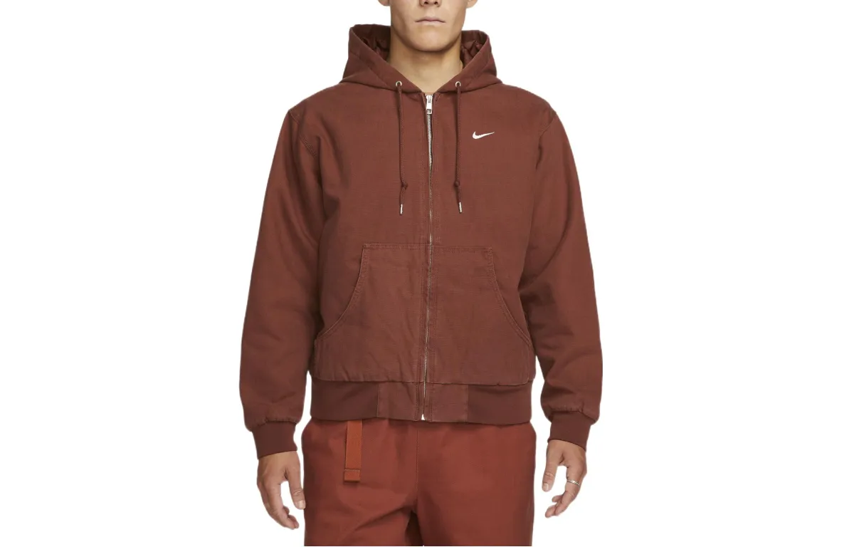 Nike Jackets Men's Brown Hooded Moderate Other