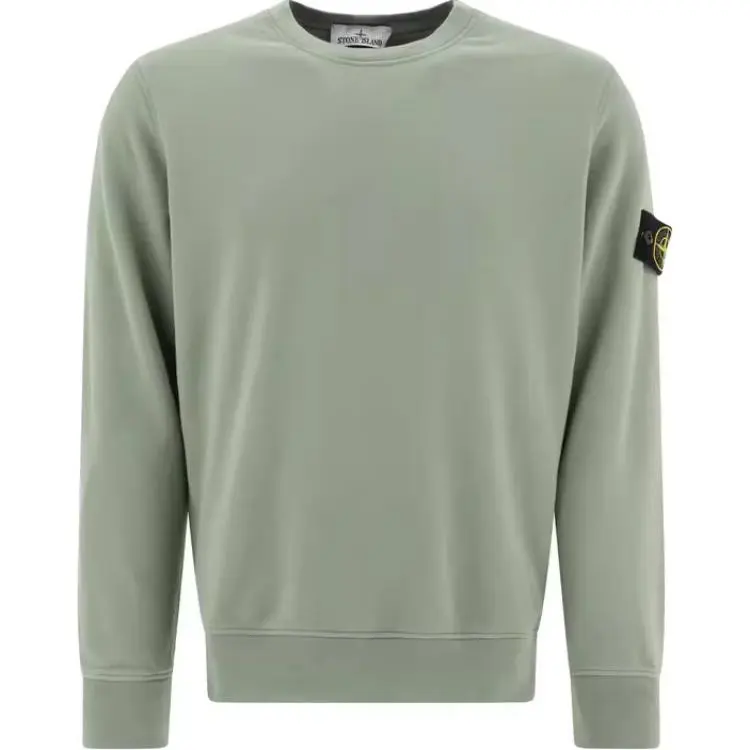 STONE ISLAND Compass Patch Crewneck Sweatshirt