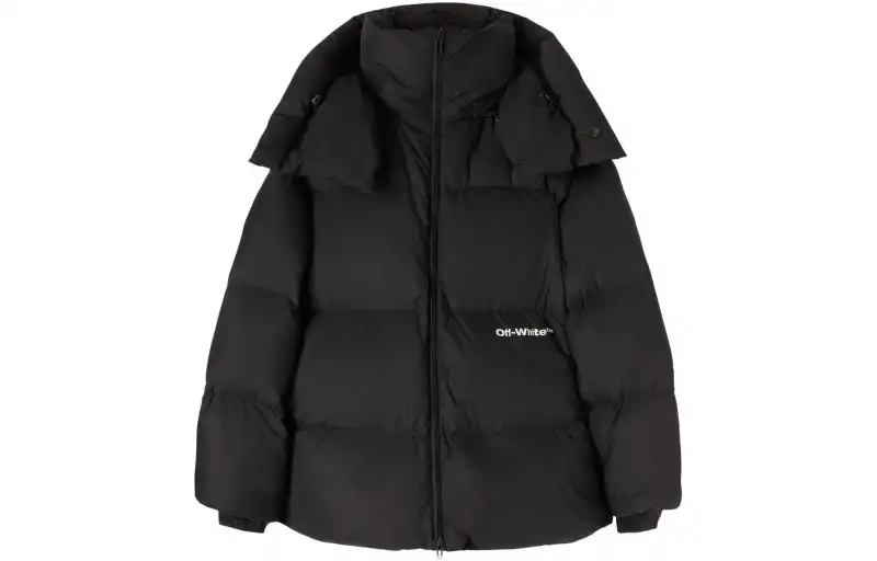 OFF WHITE Bounce Hooded Down Puffer