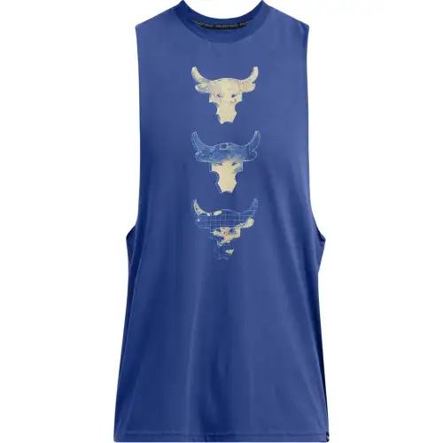 Under Armour Project Rock 3 FW24 Tank Top Men's Tech Blue