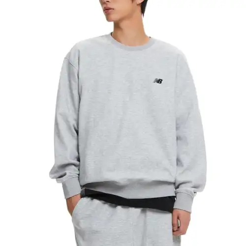 New Balance Sweatshirt Men's Mixed Color Gray