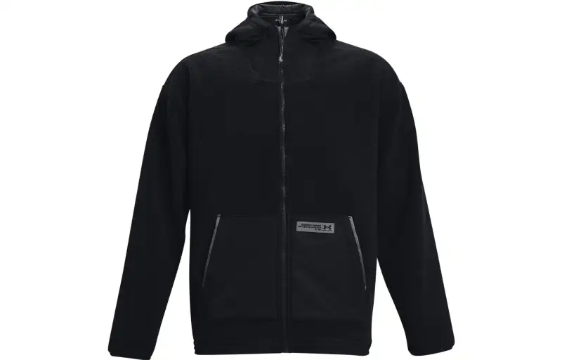Under Armour Jackets Men's Black Hooded Moderate Other