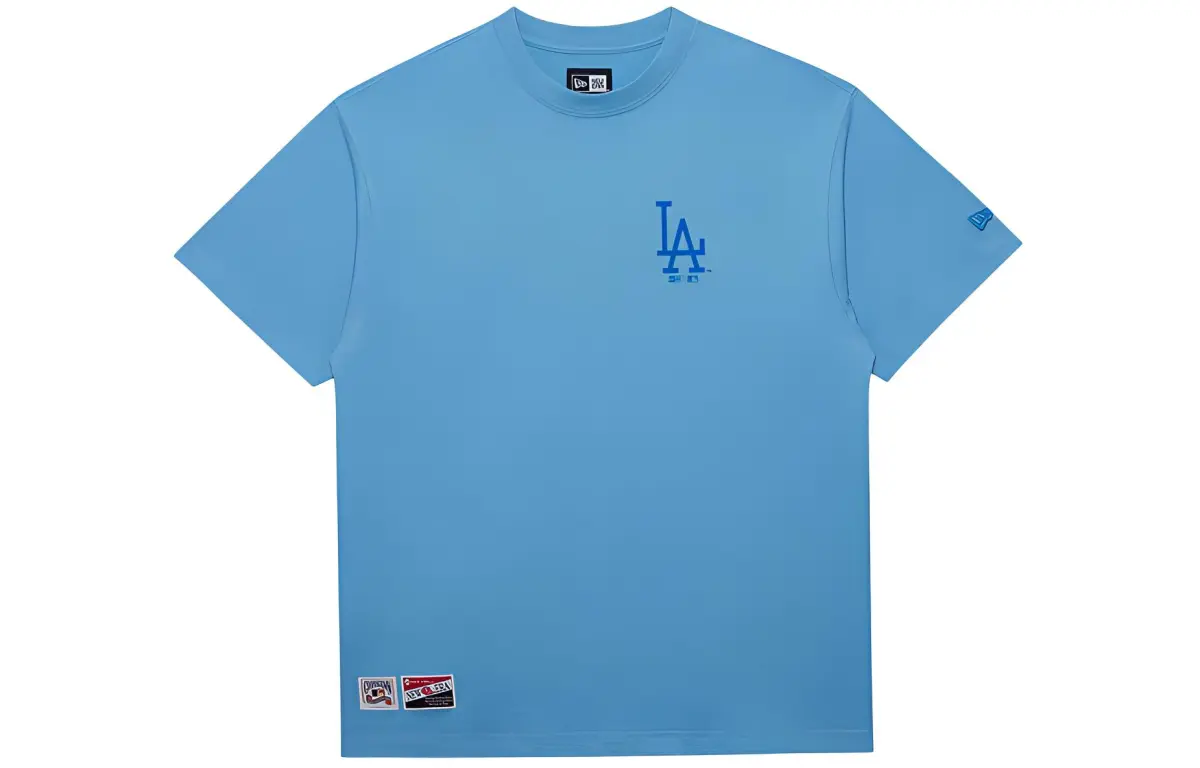New Era x MLB SS24 Los Angeles Dodgers T Shirt Men's Light Blue