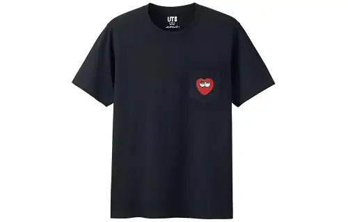 UNIQLO X UNIQLO Heart Pocket Tee Japanese Sizing