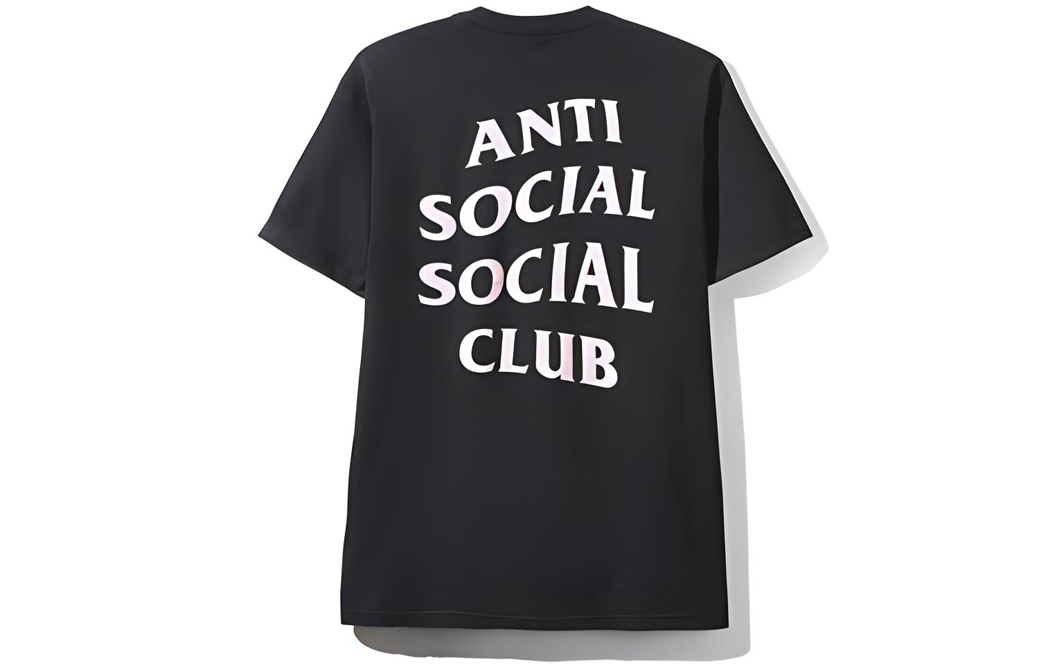 ANTI SOCIAL SOCIAL CLUB Jeep for traveling, black T-shirt for men and women