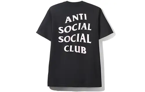 ANTI SOCIAL SOCIAL CLUB Jeep for traveling, black T-shirt for men and women