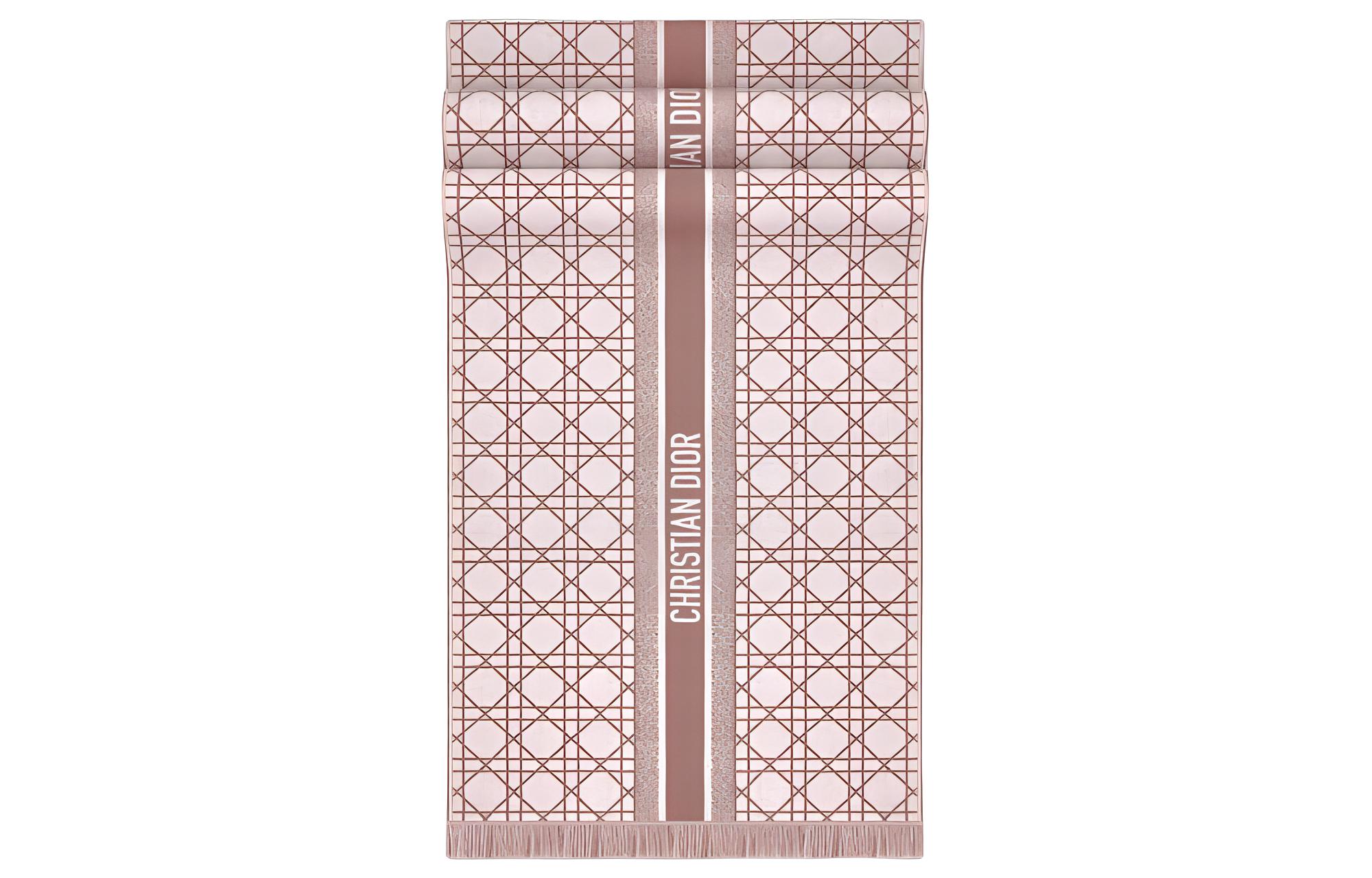 DIOR Knit Scarves Women's Pink