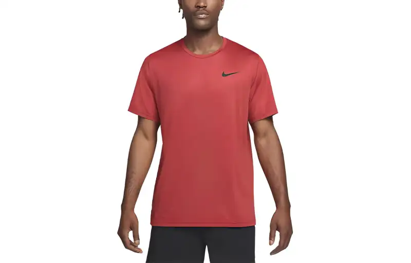 Nike Pro Dri FIT T Shirt Men's Team Red