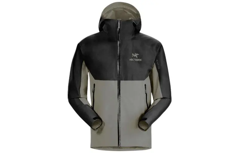 Arcteryx ZETA Jackets Men's Black/Black Hooded (Non-detachable) Thin Straight Fit