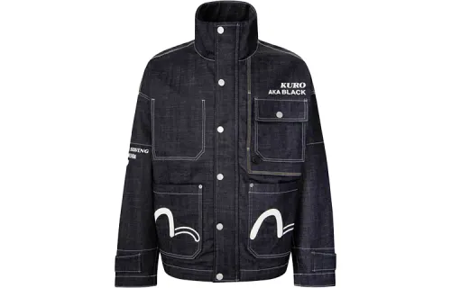 EVISU FW22 Jacket Men's Denim Blue