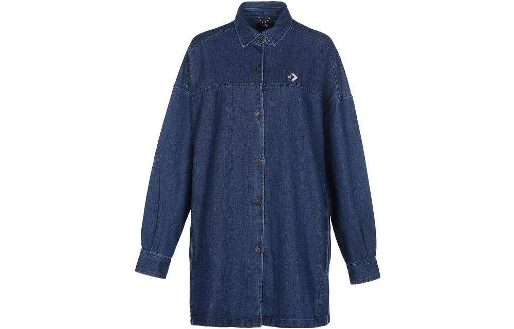 Куртка Converse x Utility Woven Shirt (синяя)