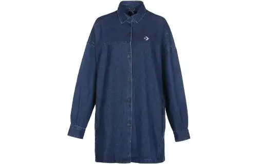 Converse Jackets Unisex Blue Lapel Moderate Other