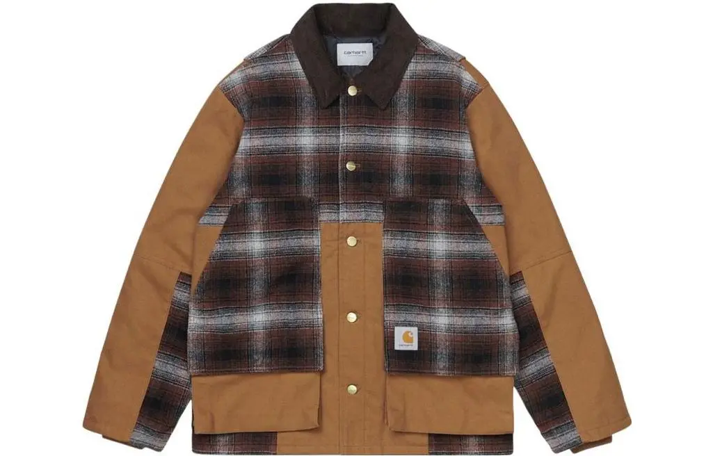 Carhartt WIP Jackets Unisex Brown Lapel Moderate Other