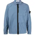 STONE ISLAND Jackets Men's Blue Lapel Moderate Other