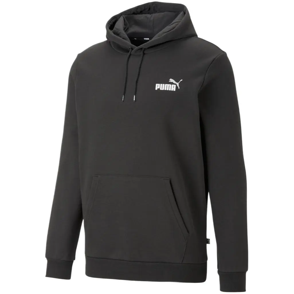 PUMA Sweatshirts Unisex Black Hooded Moderate Regular