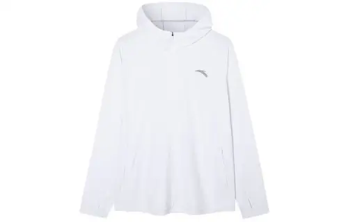 ANTA Jackets Men's White Hooded Moderate Other