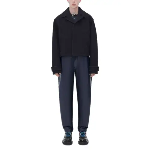 Bottega Veneta FW22 Jackets & Coats Men's Midnight Blue