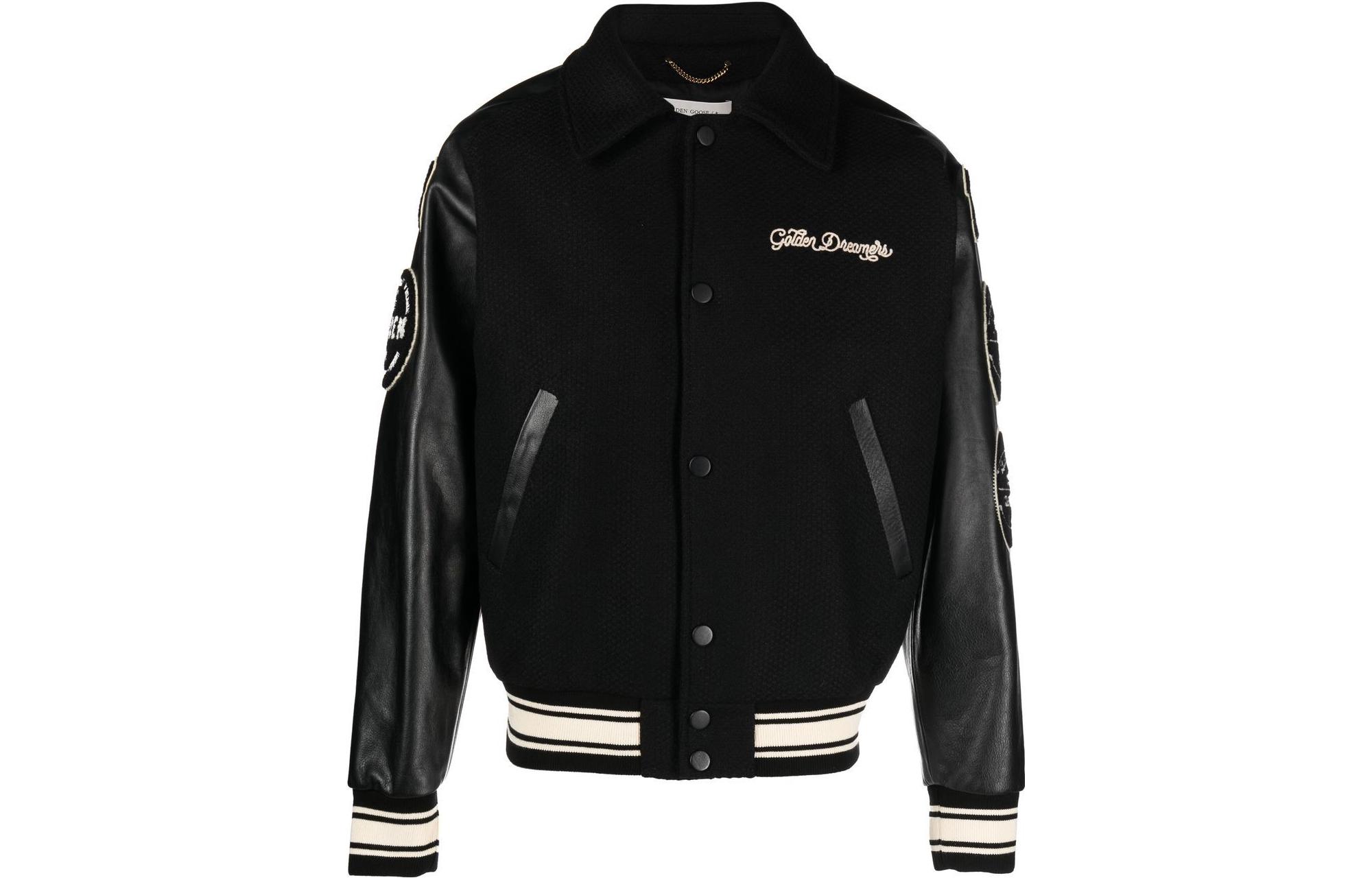 Мужская куртка Golden Golden Goose SS23 (черный)