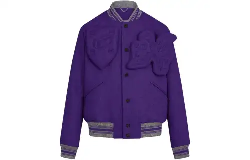 LOUIS VUITTON Jackets & Coats Men's Purple