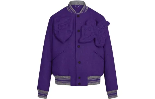 LOUIS VUITTON Jackets & Coats Men's Purple