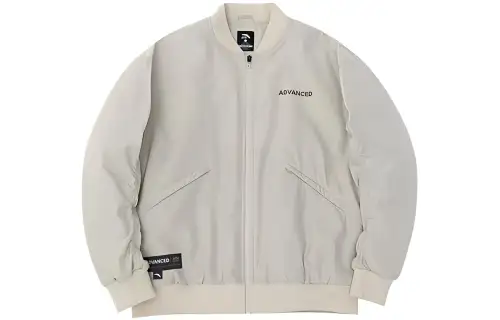 ANTA Jackets Men's Cool Gray Baseball Collar Moderate Other