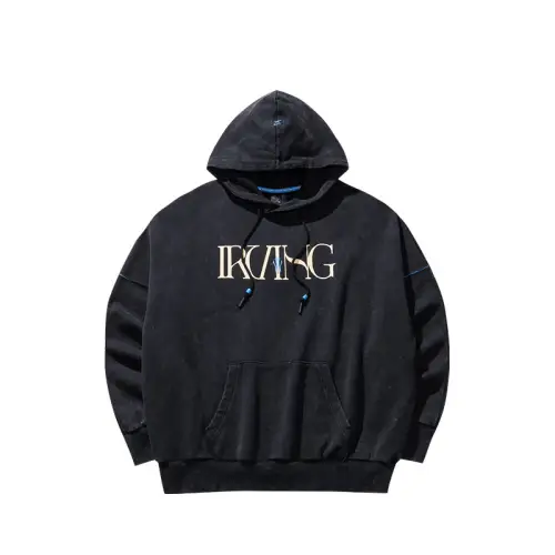 ANTA Sweatshirts Unisex Black Hooded Moderate Regular