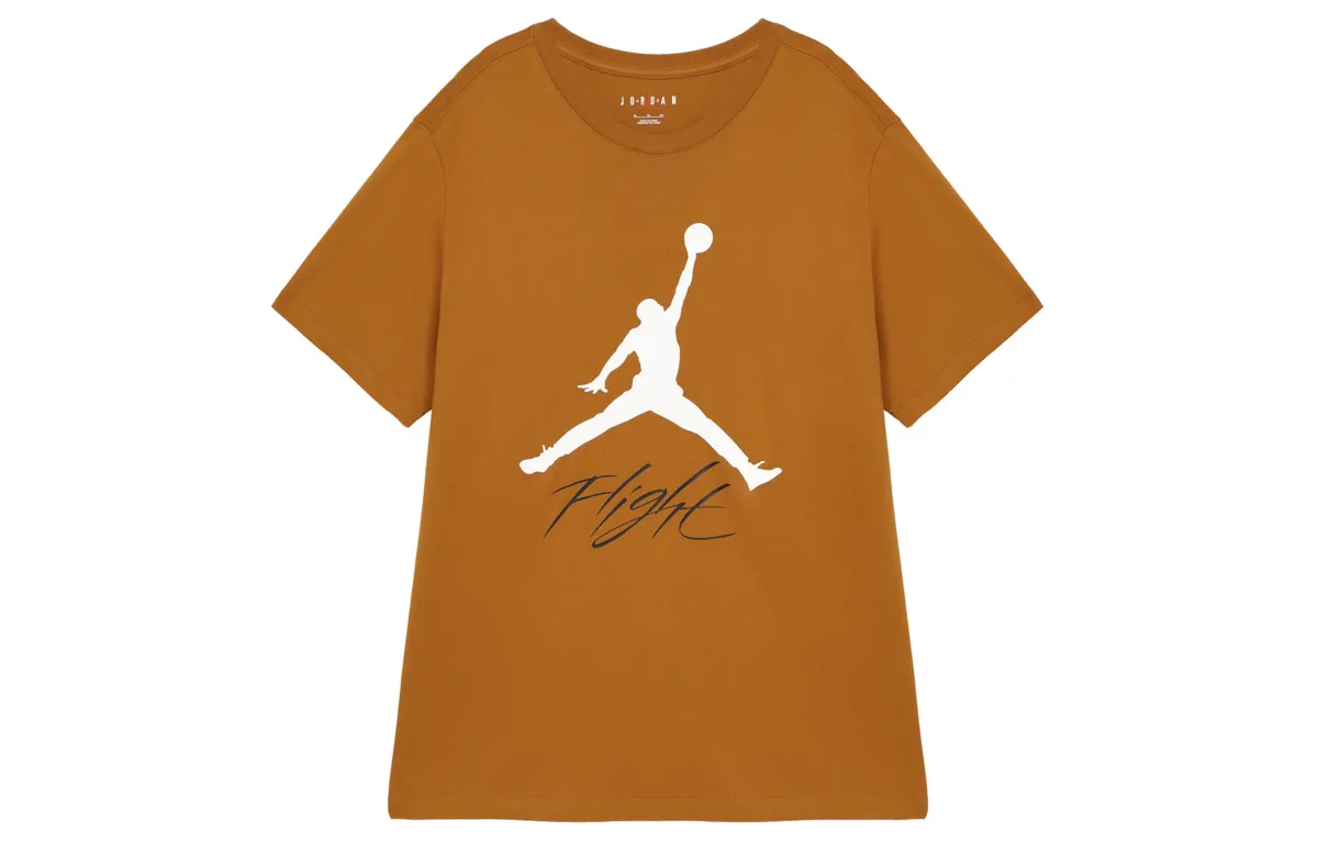 Jordan T Shirt Men's Bronze White