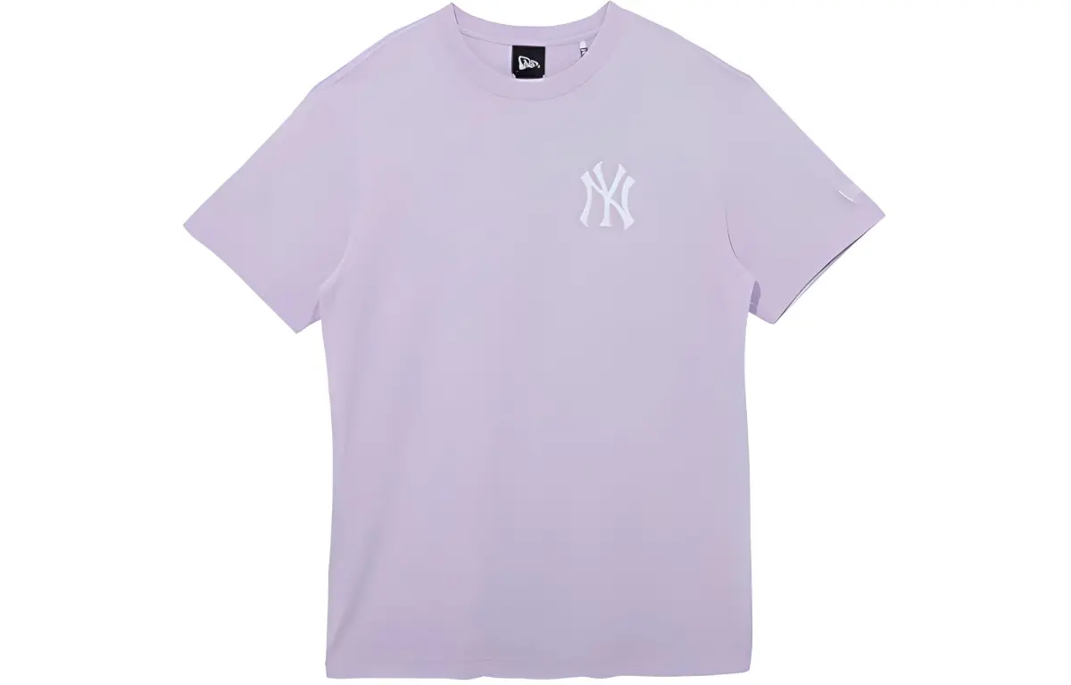 New Era SS22 Letter T Shirt Unisex Purple