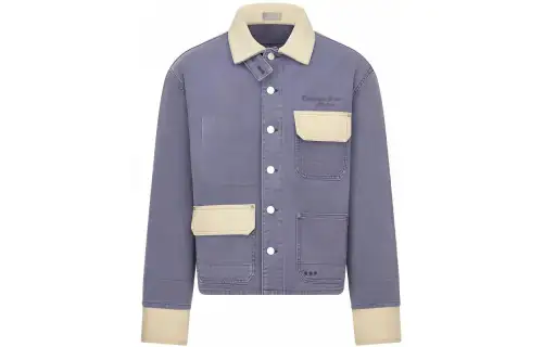 DIOR Jackets & Coats Men's Blue