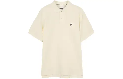 Skechers Polo Shirt Men's Pearl Beige White