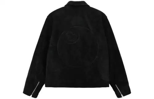 Stussy 8 Ball Suede Bing Jacket