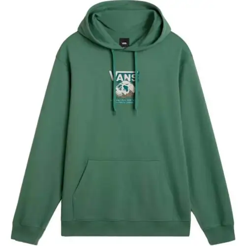 Vans Sweatshirts Men's Green Hooded Moderate