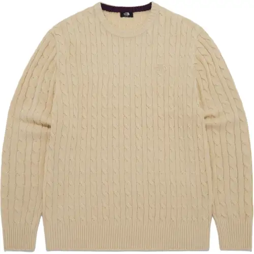 THE NORTH FACE SS24 JOURNEY Knitwear Men's Light Beige