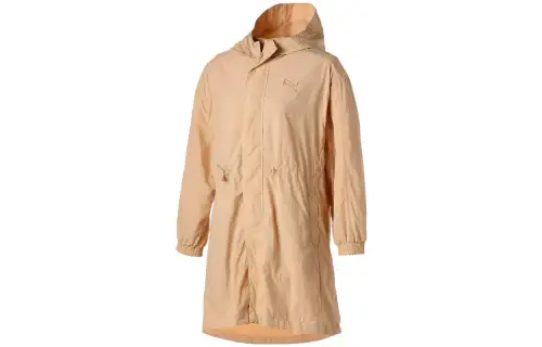 PUMA Jackets Men's Brown Hooded Moderate Other