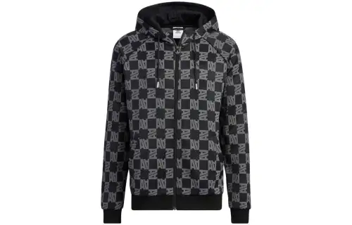 Adidas Jackets Unisex Black Hooded Moderate Other