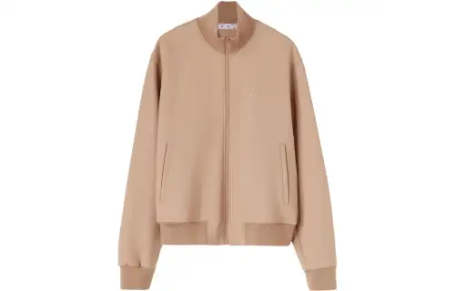 OFF WHITE Quote Wool Slim Tracktop