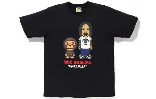 Bape Baby Milo X Wiz Khalifa Tee
