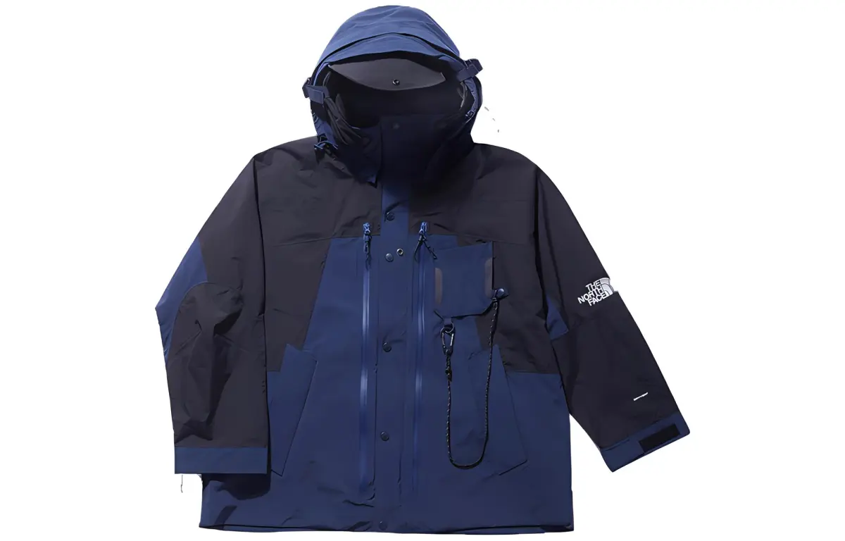 THE NORTH FACE Waterproof Windbreaker Jacket Men's Navy Blue