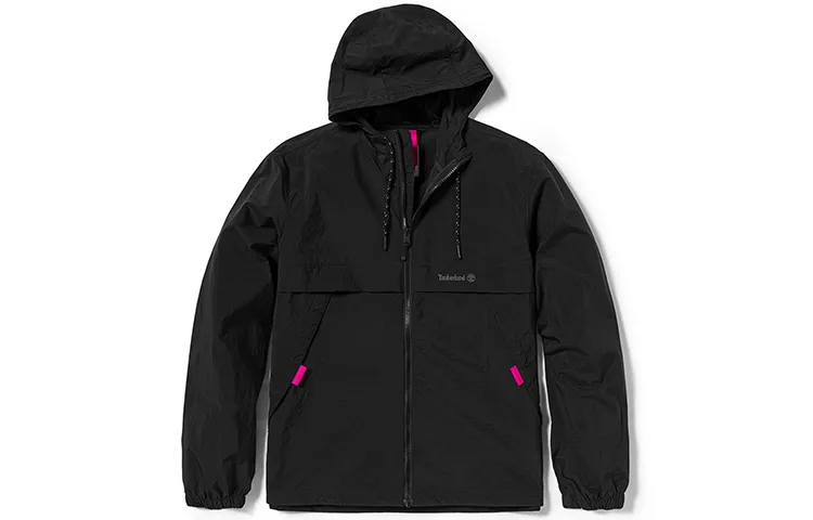 Timberland Jackets Men's Black Hooded Moderate Other