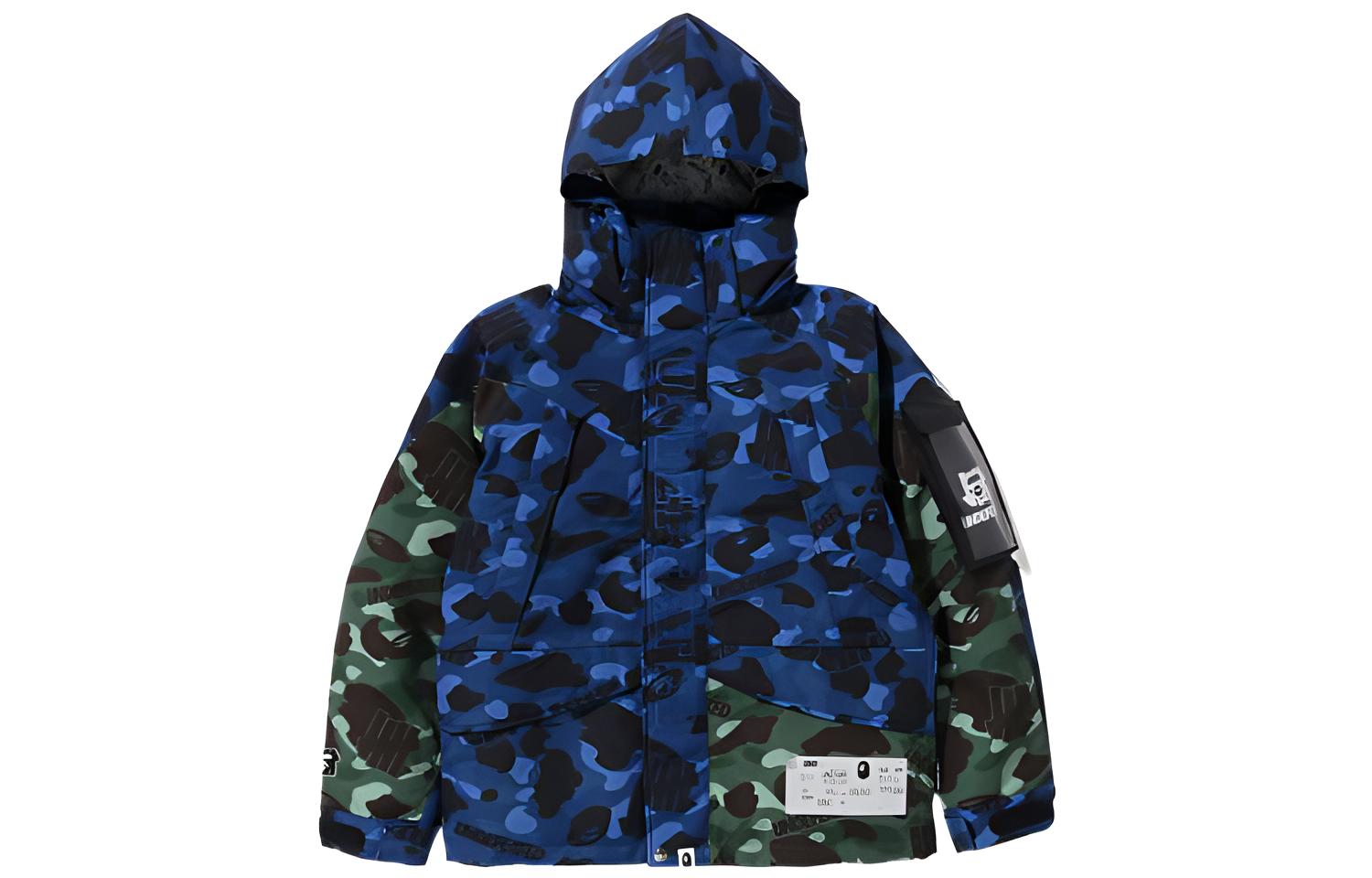 Куртка UNDEFEATED x BAPE (синяя)