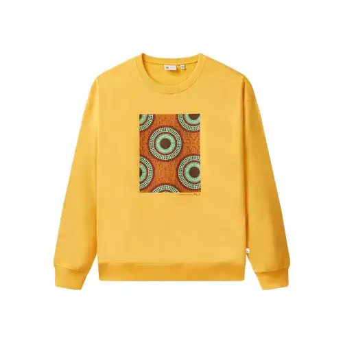 FILA Sweatshirt Unisex Straw Yellow