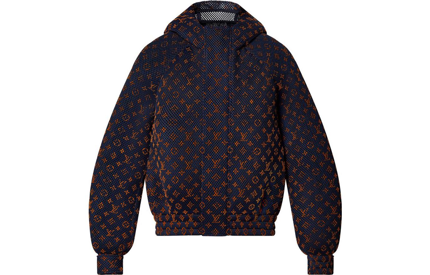 Мужская куртка Louis Vuitton (оранжевая)
