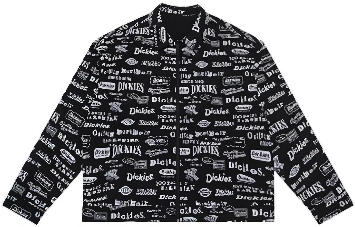Dickies Jackets Men's Black Lapel Moderate Reversible