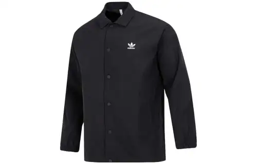 Adidas Originals Logo-print Shirt Jacket
