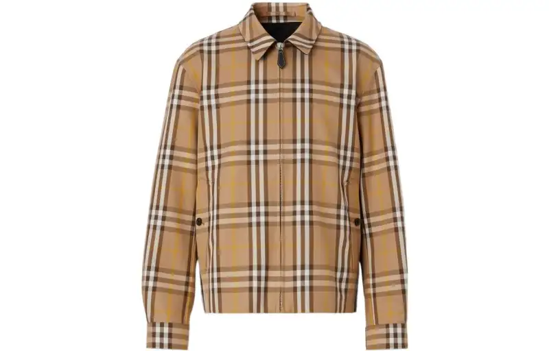 Burberry FW22 Long Sleeved Jacket Men's Brown 80544821